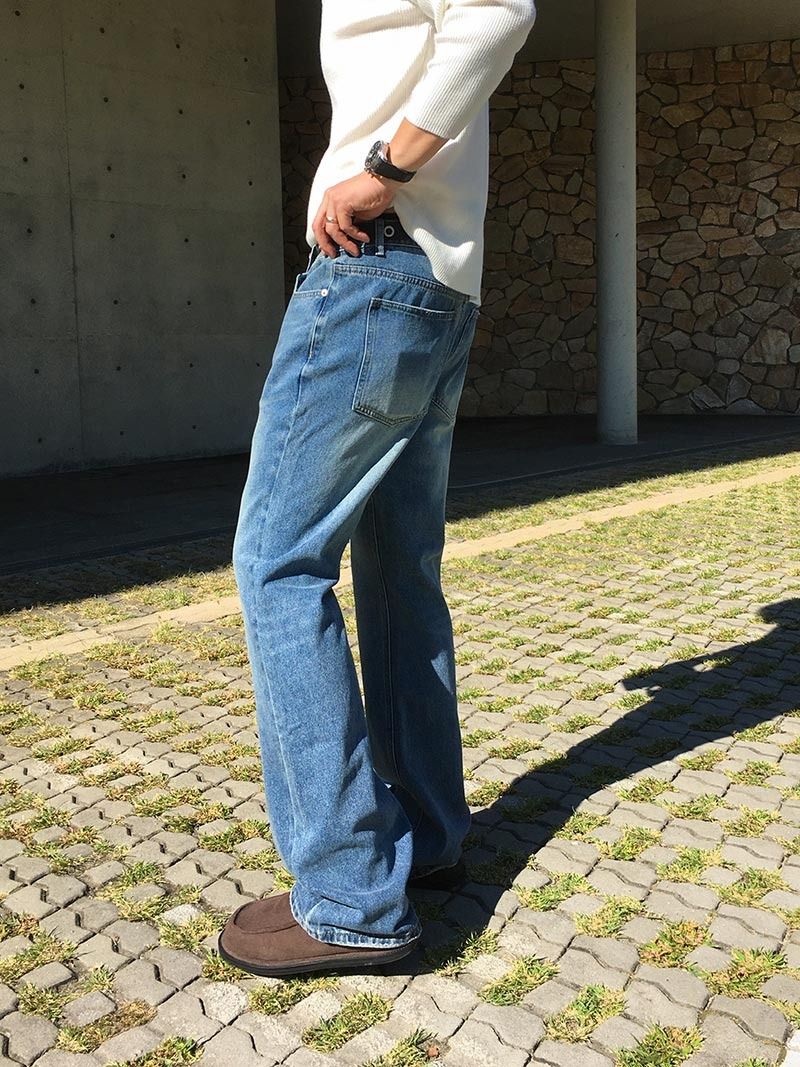 ASCLO Goodbye Flare Denim Pants (2color)