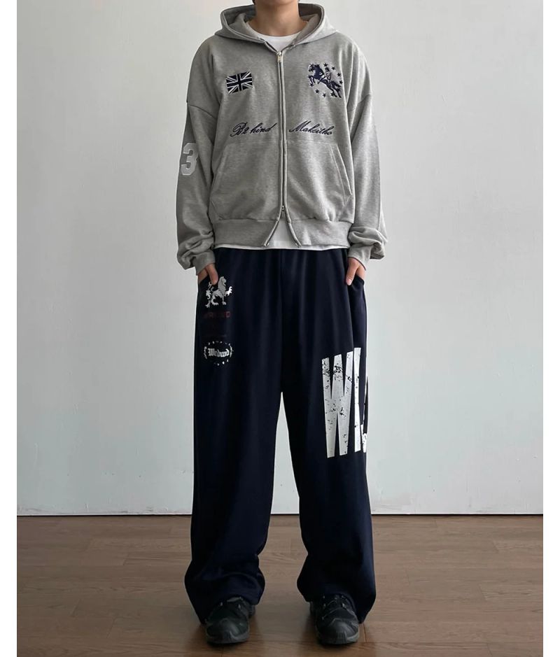 Geo-Printed Sweatpants