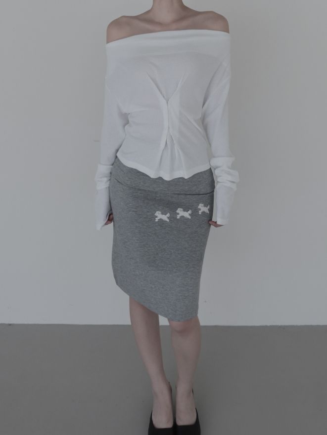 Robe Corset Cowl Off-Tee