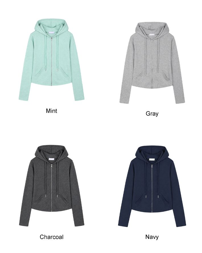 PL Skinny Hood Zip-up