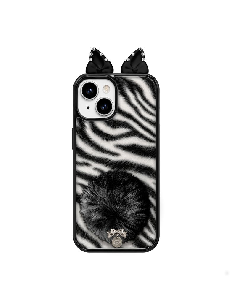 ODDiTEETH(オディティース)の「Naughty Kitty Case (Zebra)(Smartphone Accessories)」