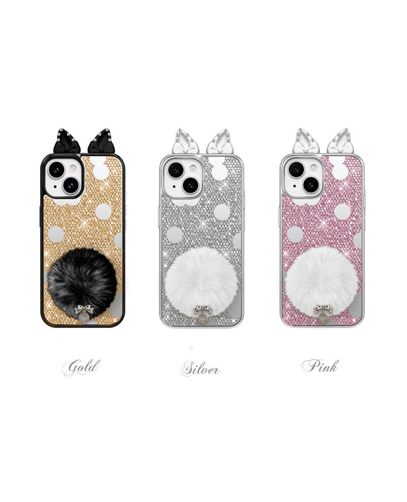 ODDiTEETH(オディティース)の「Naughty Kitty Case (Spangle)(Smartphone Accessories)」