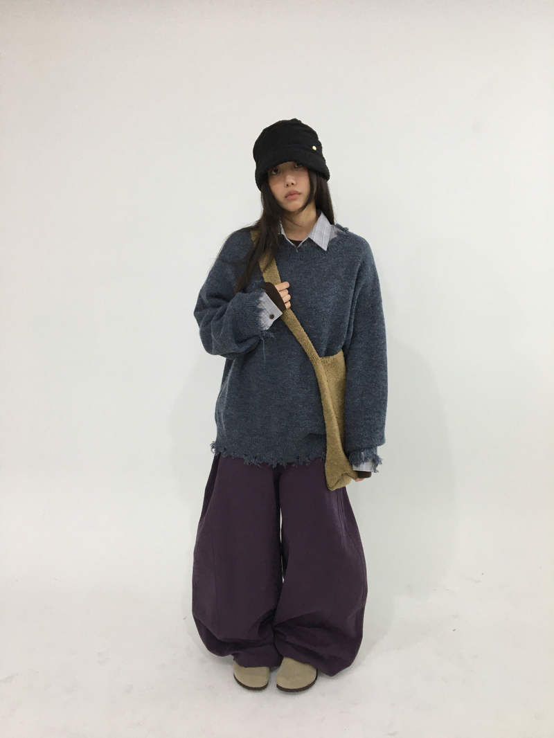 DUGGY(ダギー)の「ラル ダメージ ニット(3color)(トップス)」