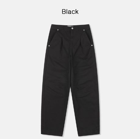 Norton Pintuck Washed Wide Cotton Pants