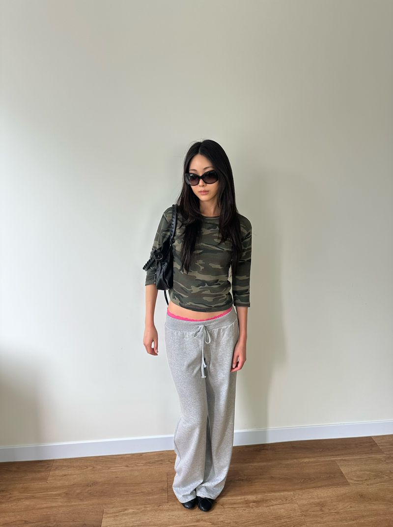 lowrise sweat pants