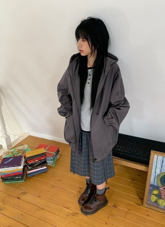 26FW★ [BAONHAUS] Poibin Boxy Hood Field Jacket