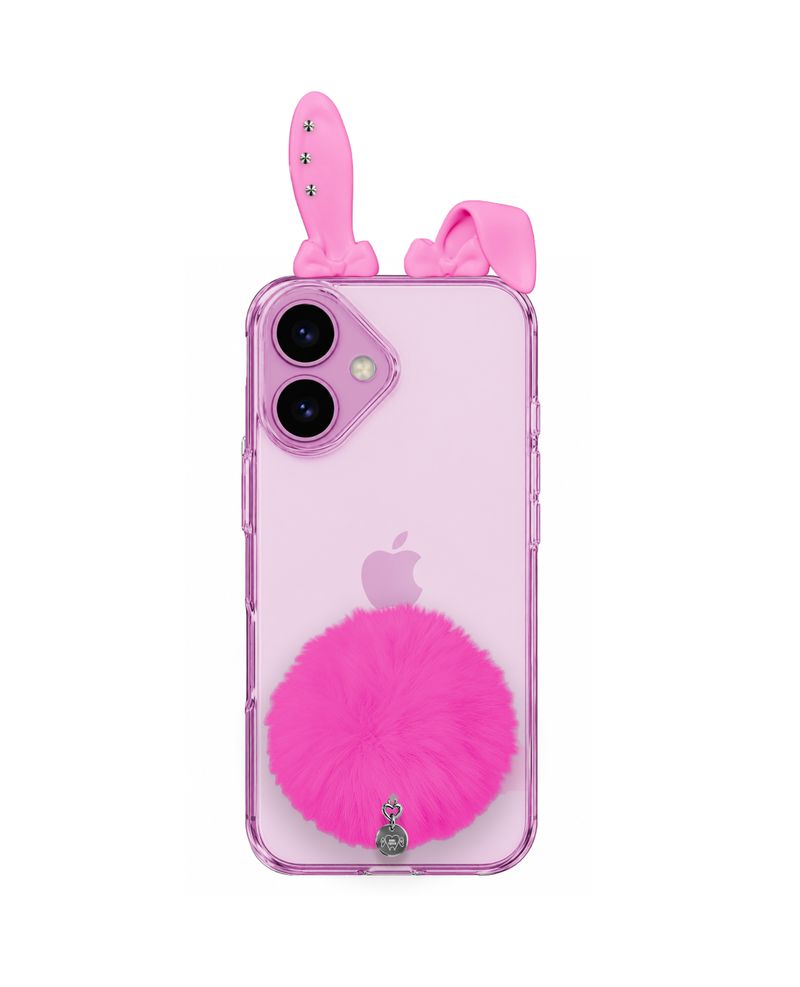 ODDiTEETH(オディティース)の「Naughty Bunny Case (Hotpink)(Smartphone Accessories)」