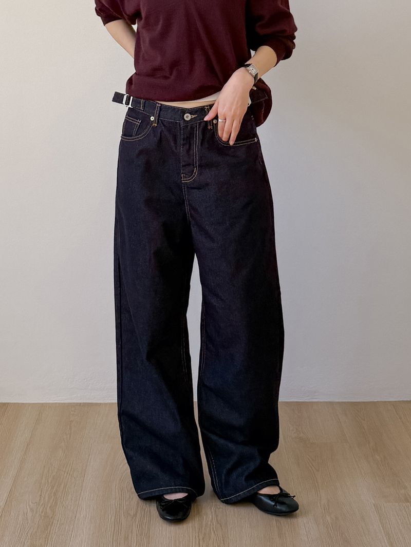 Adjust Selvedge Wide Pants