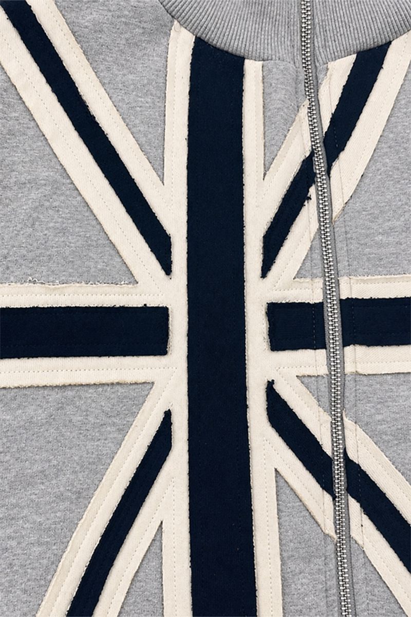 Union Embroidery Cotton Zip-up