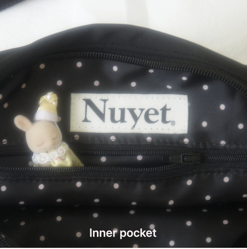 Piercing bunny boston bag _ Black