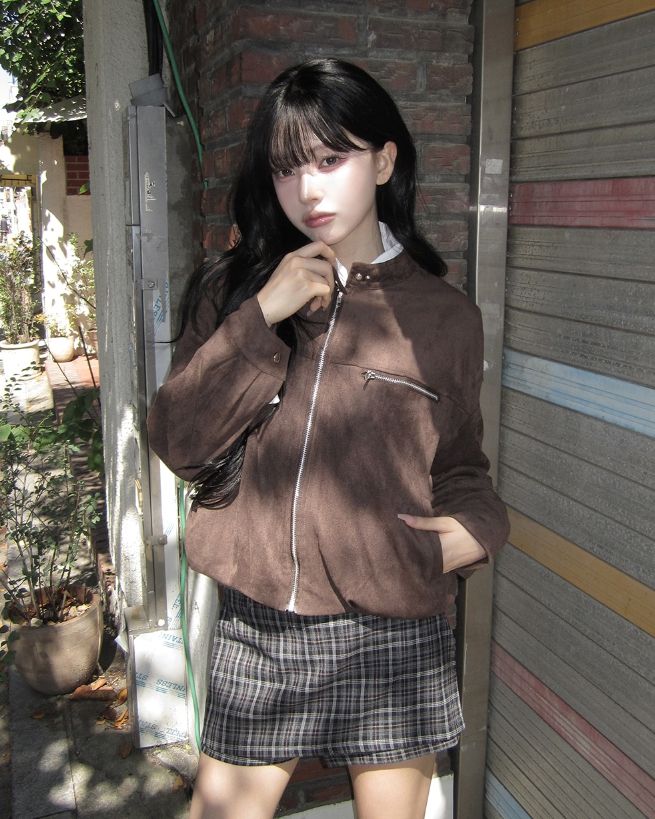 Tarkin Suede Biker Jacket