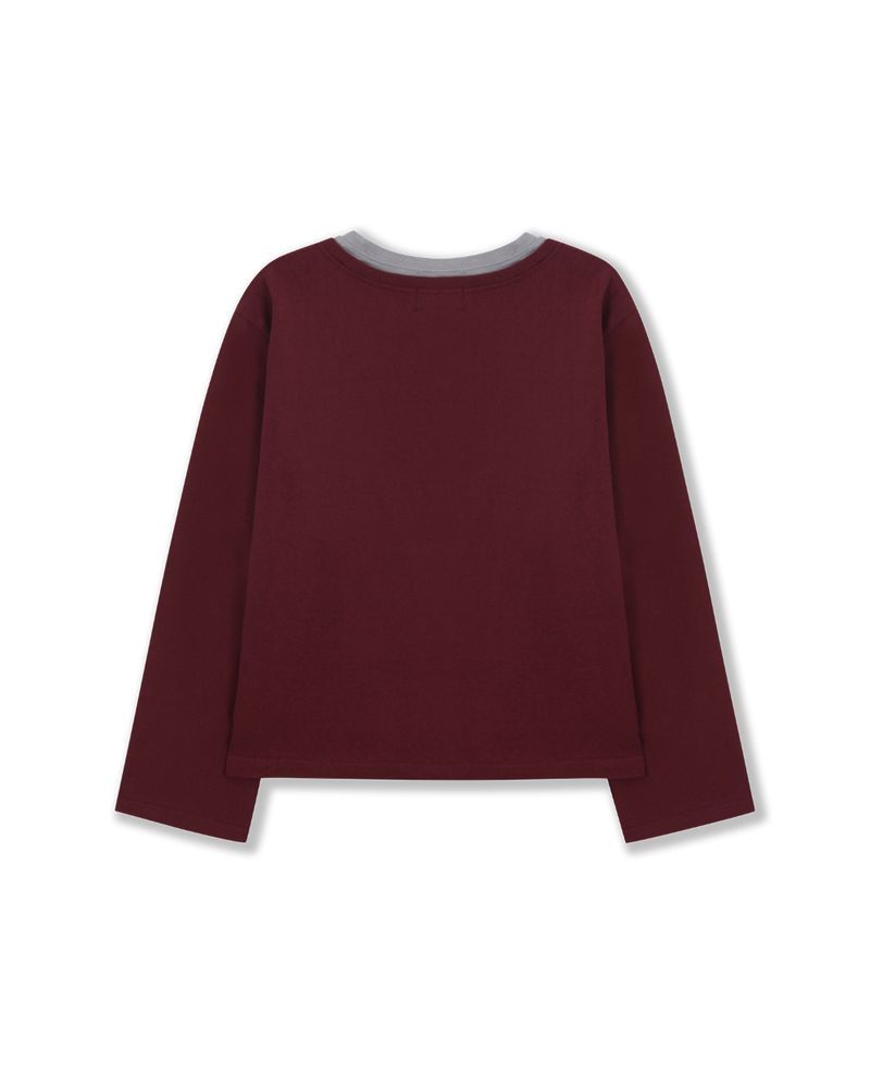 26FW★ Lace Crop Long Sleeve