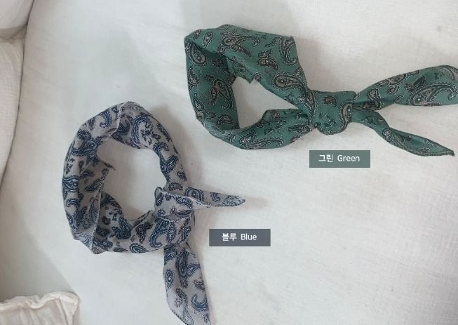 Ayaku Vintage Paisley Scarf