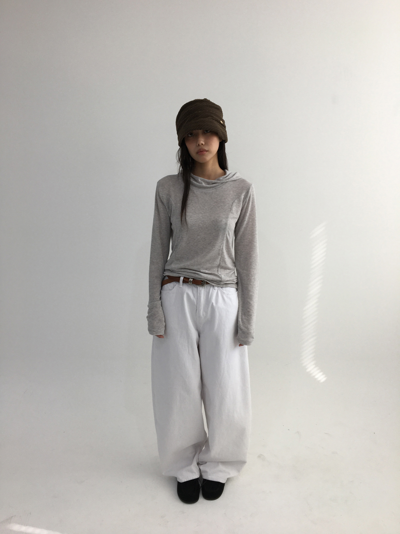 Clim brushed wide pants (3color)