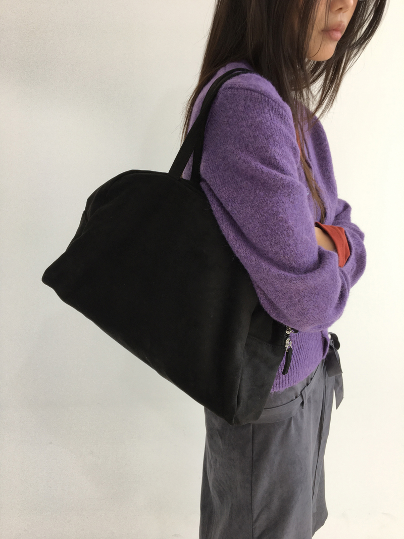 Coty Suede Tote Bag (2color)
