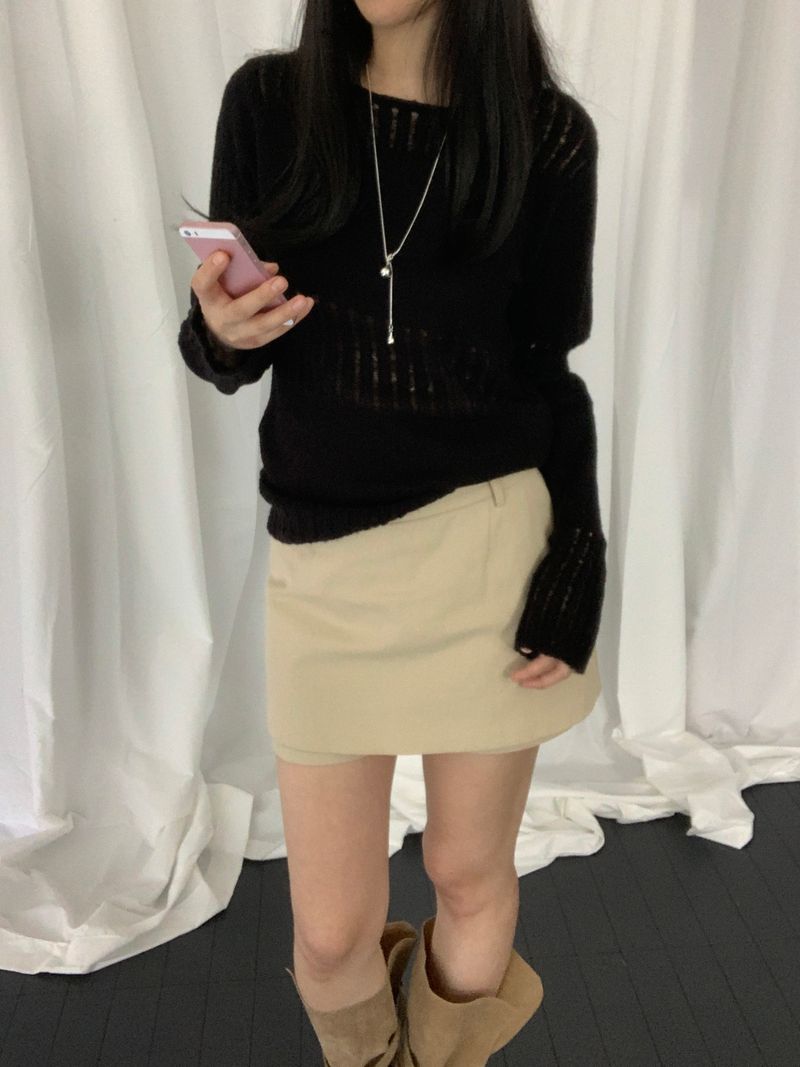 プチェ スカートパンツ