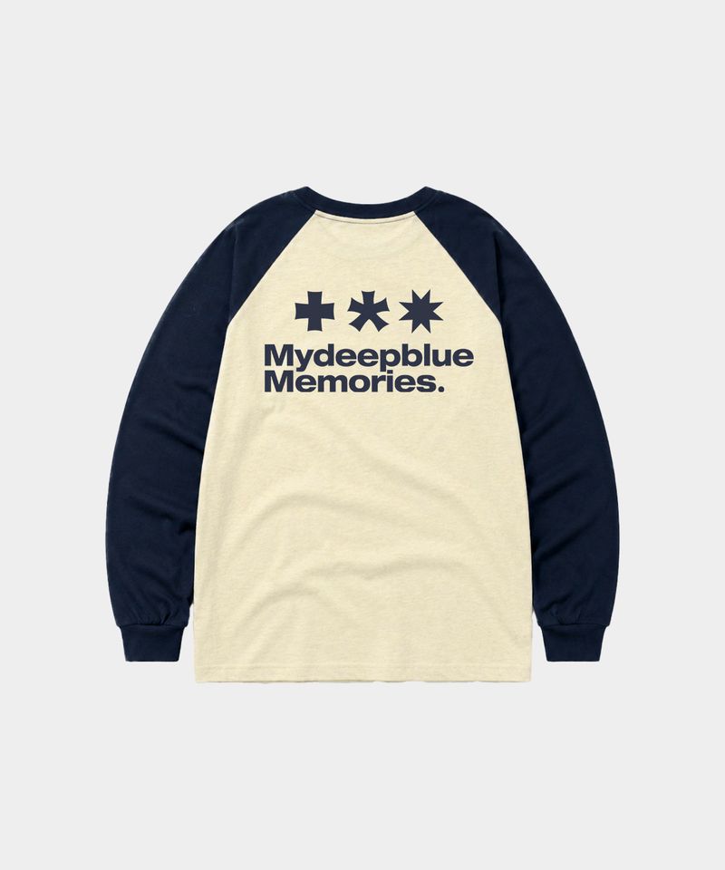 MYDEEPBLUEMEMORIES（マイディープブルーメモリーズ）の「Mm シンボルロゴラグランティー (4 COLORS)（トップス）」