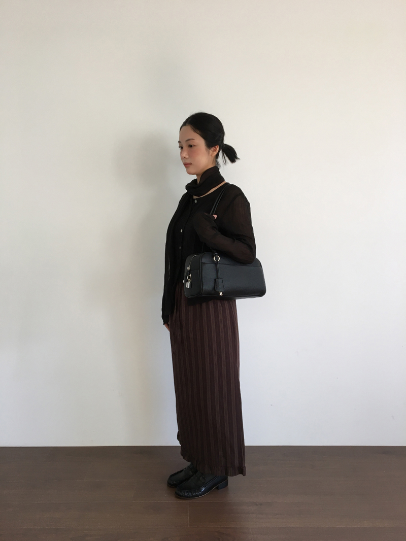 Cher frill long skirt (2color)