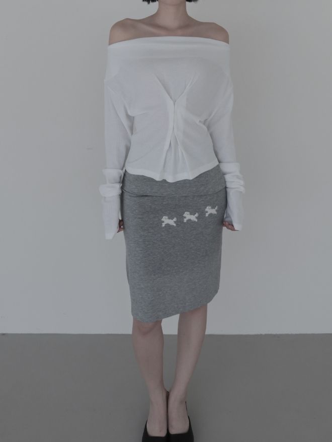 Pouch Midi Skirt