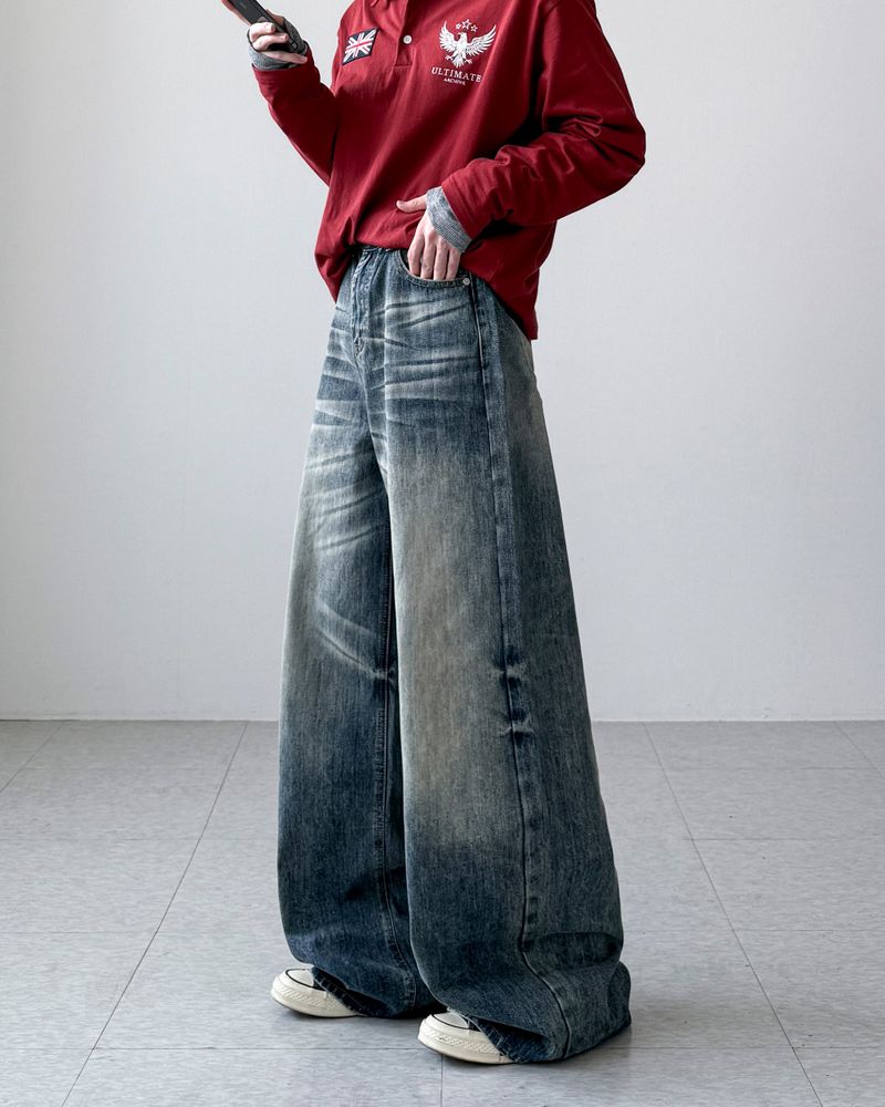 Ernis Washing Wide Denim