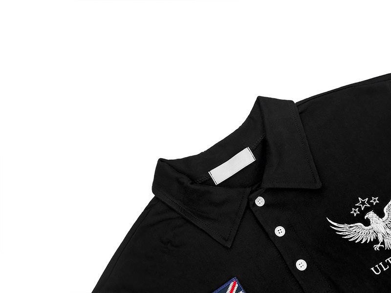 Eagle Stitch Collar T-shirt