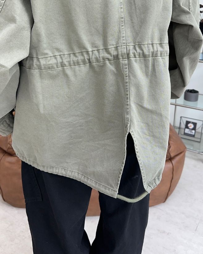 Lawn Washed Pigment Field Jacket