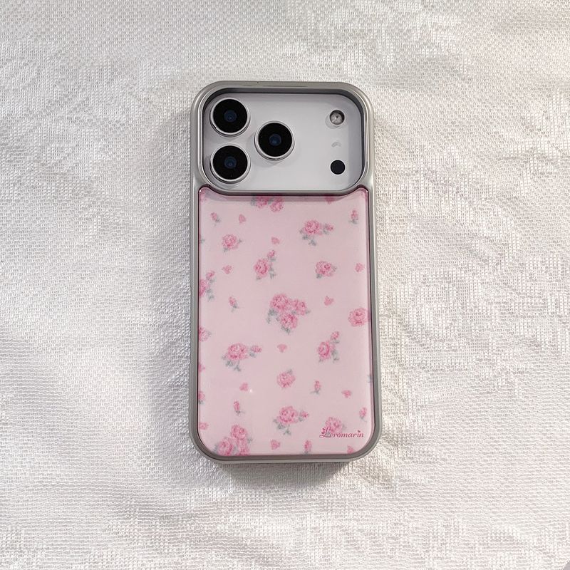 leromarin（ルロマリン）の「[MADE] la vie en rose blanc epoxy case (light pink)（Smartphone Accessories）」