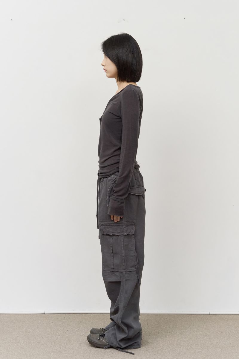(W) キット ウール テンセル トップ