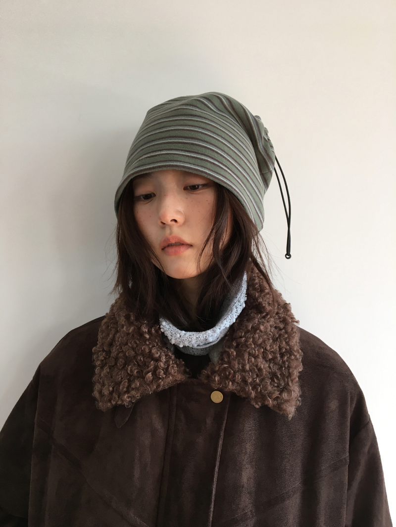 Roya Suede High-Neck Blouson (3color)