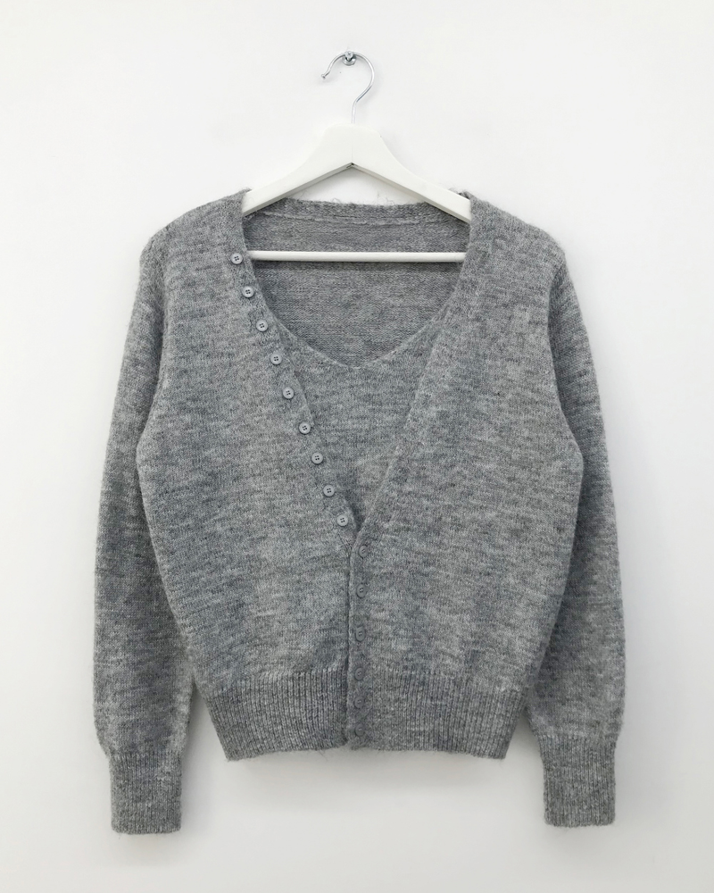 Tot Double V-Button Knit (4color)