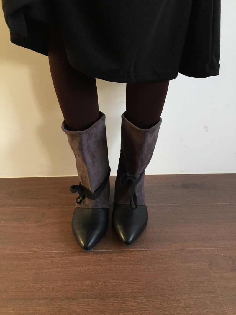 Marceau suede boots (2color)