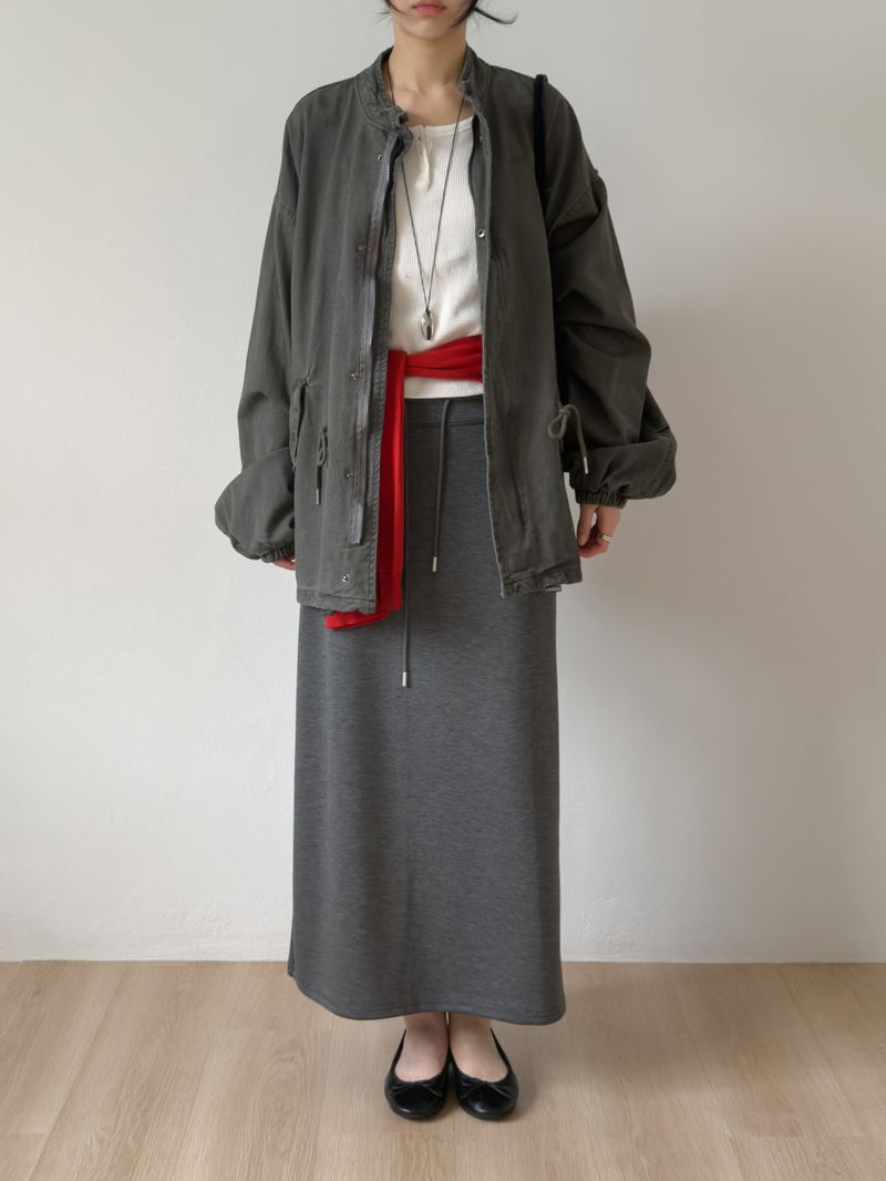 Holic Pigment Over Fit Field Jacket