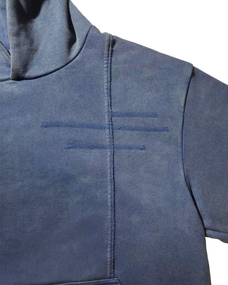 WASHED HOODIE NAVY