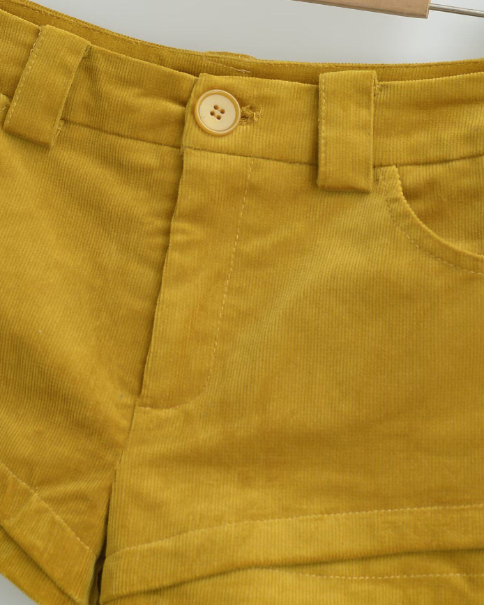 Corduroy Micro Shorts