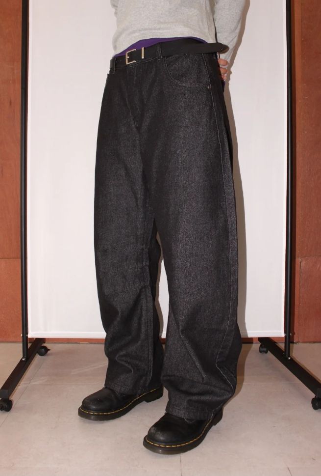 DART BARREL WIDE DENIM