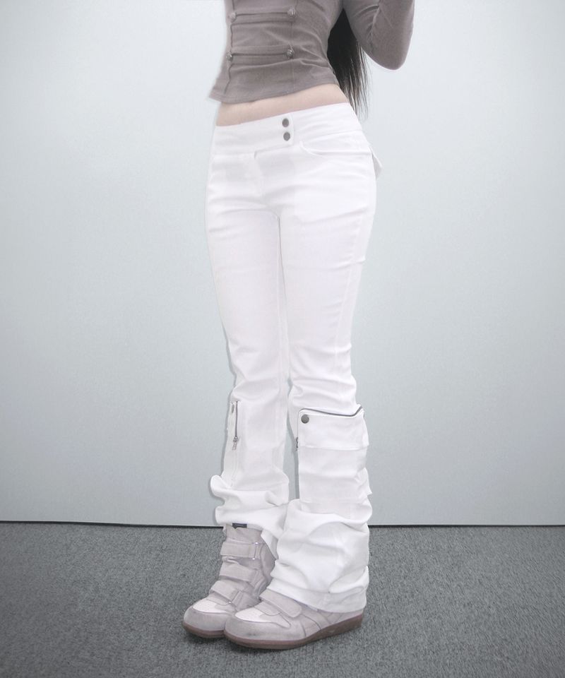 tech pocket low bootscut pt (2colors)
