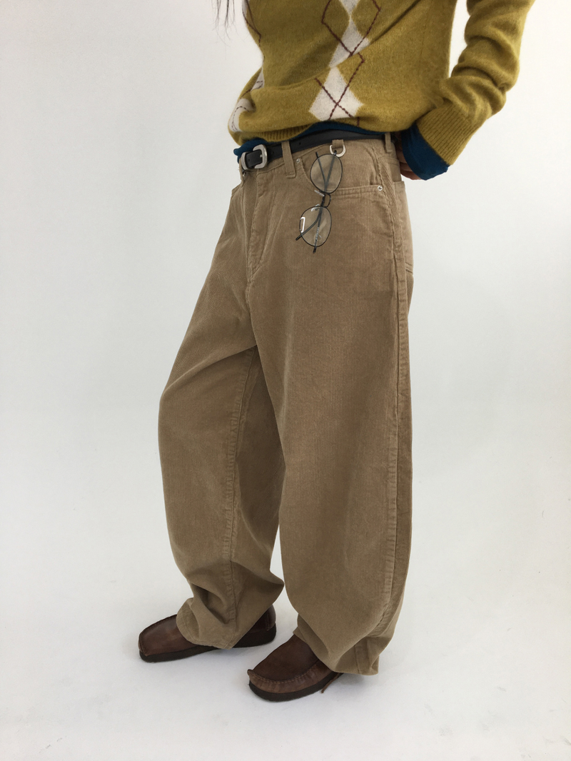 Dea Corduroy Balloon Pants (3color)