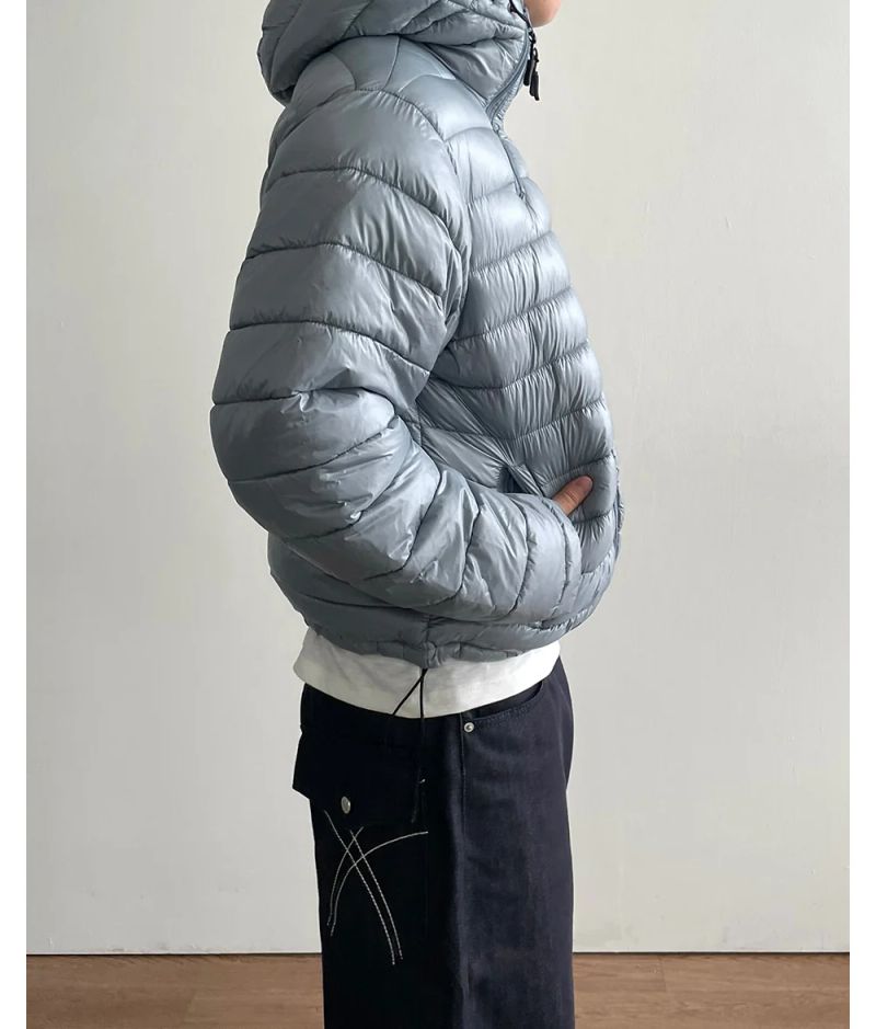 Hive Cropped Hood Lightweight Padding