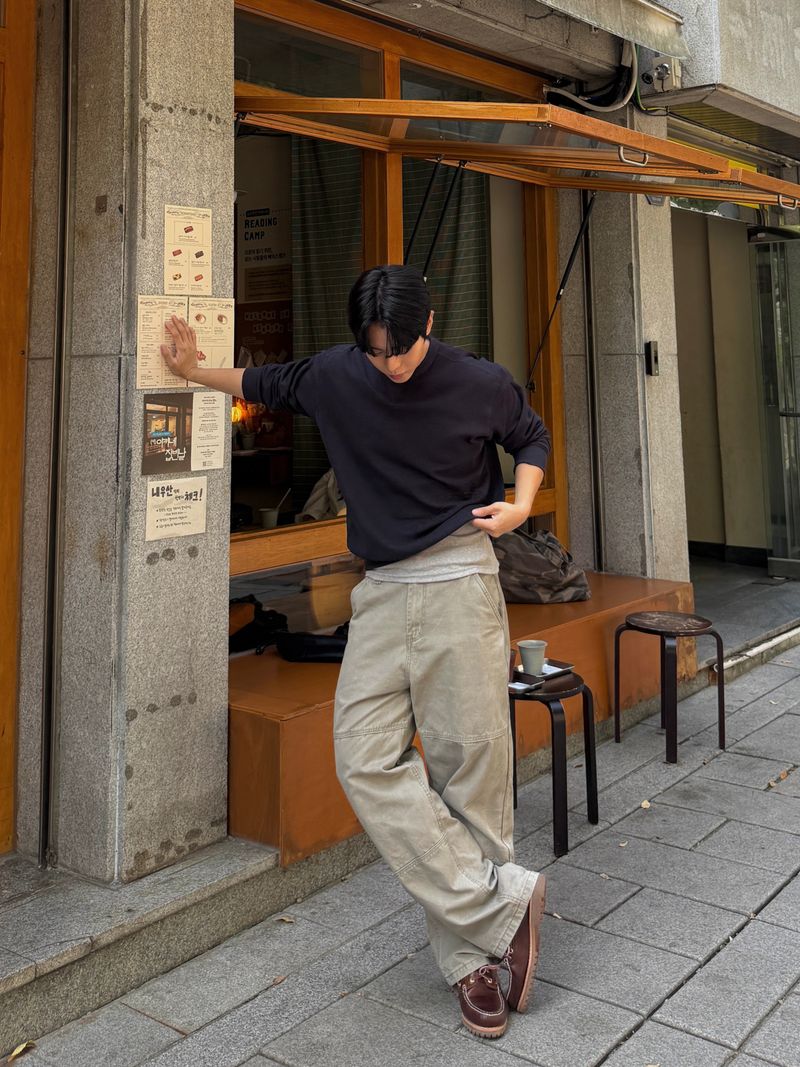 ポイ ワッフル スウェットシャツ