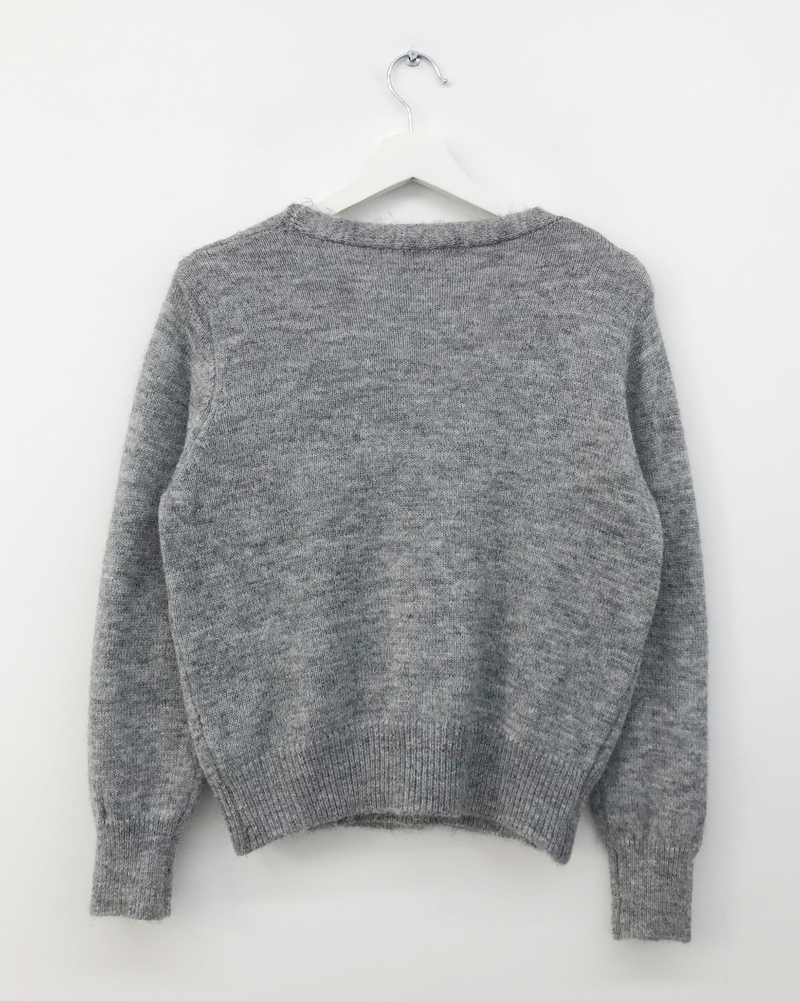 Tot Double V-Button Knit (4color)