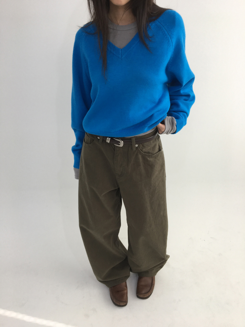 Clim brushed wide pants (3color)