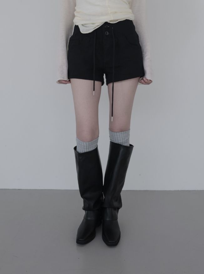 Leue Banding Cotton Shorts