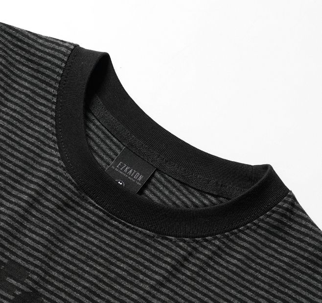 26FW★ Safe Pattern Stripe Long Sleeve-T