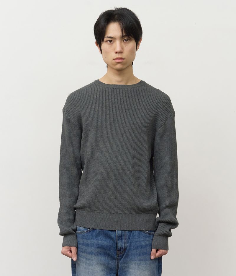 HIFIFNK（ハイファイファンク）の「キンダー リブド ラウンド ニット（トップス）」