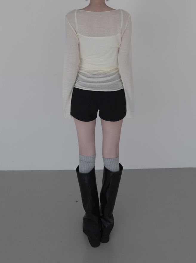 Leue Banding Cotton Shorts