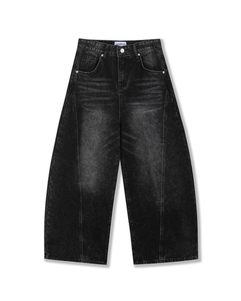 26FW★セクションカーブドワイドデニム