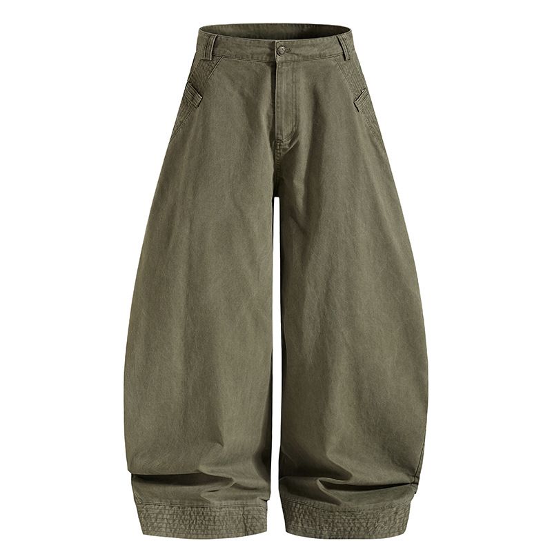 Daphne Balloon Wide Cotton Pants