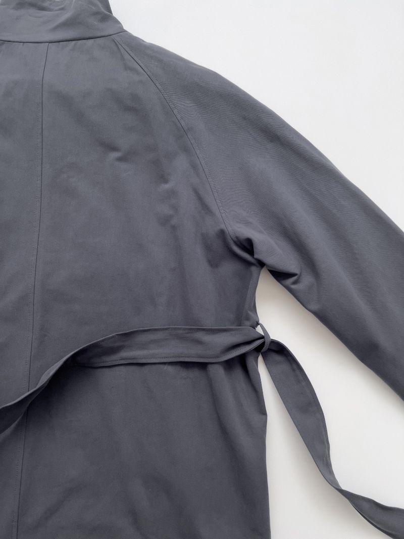 Poppy Belted Half Trench Coat