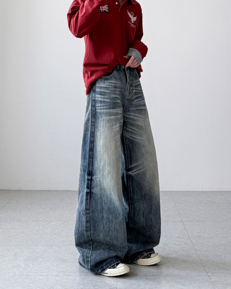Ernis Washing Wide Denim