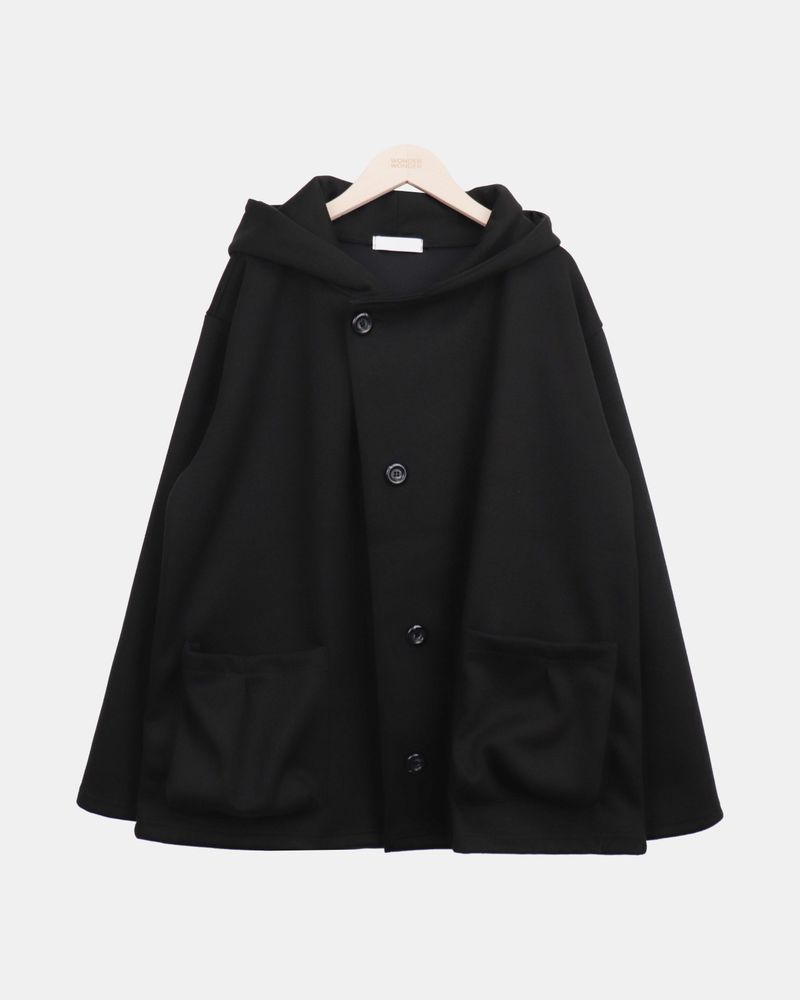 Mue Button Hooded Jacket